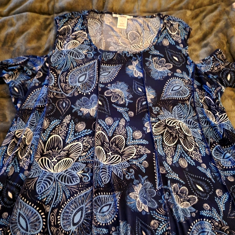 Cold shoulder dress